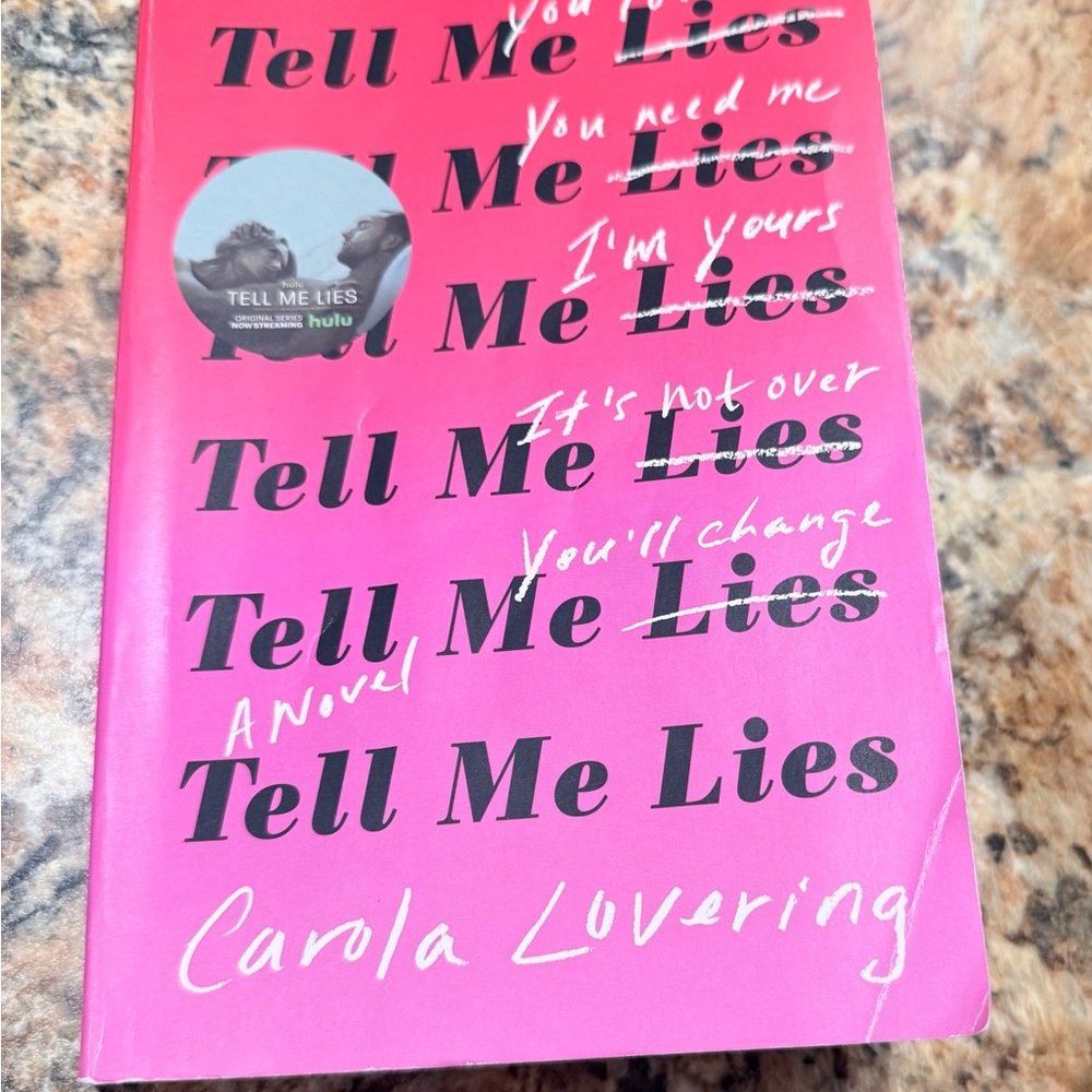 Tell Me Lies by Carola Lovering - Pink Paperback